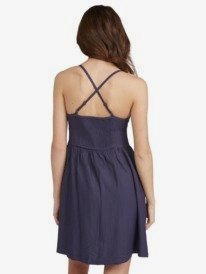 3 Golden Lights Woven Dress Blue ARJWD03404 Roxy