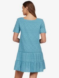 Pale Sun Rose - Short Sleeve Mini Dress for Women  ARJWD03422