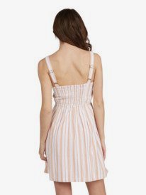 roxy, Up Above - Ärmelloses Kleid für Frauen, TOAST PARADISE STRIPE (cjj3) Up Above - Tank Dress for Women ARJWD03440