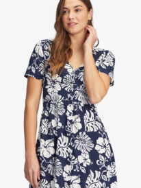 3 Ocean Echo Maxi Dress Blue ARJWD03470 Roxy
