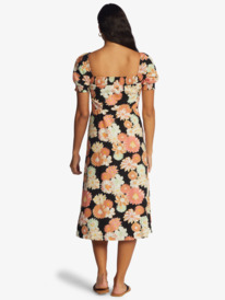 4 Summertime Feeling Midi Dress Black ARJWD03495 Roxy