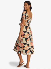 2 Summertime Feeling Midi Dress Black ARJWD03495 Roxy