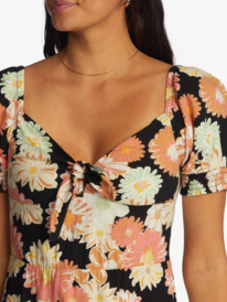3 Summertime Feeling Midi Dress Black ARJWD03495 Roxy
