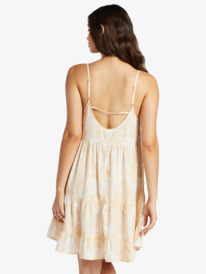 roxy, Teen Dream Short Length Strappy Dress, TAPIOCA CRAZY HIBISCUS (teh7) TEEN DREAM ARJWD03500