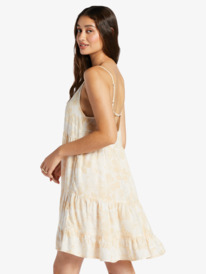 1 Teen Dream Short Length Strappy Dress Beige ARJWD03500 Roxy