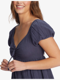 4 Clearwater Cove Mini Dress Blue ARJWD03503 Roxy