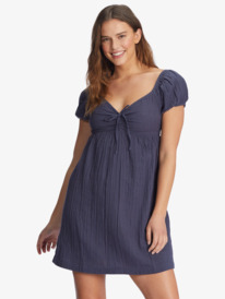 roxy, Clearwater Cove Mini Dress, MOOD INDIGO (bsp0) Clearwater Cove - Mini Dress for Women ARJWD03503