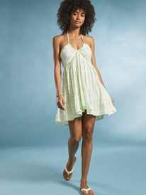 7 Summer Nights - Robe courte pour Femme Vert ARJWD03509 Roxy