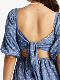 3 Satin Sands Mini Dress Blue ARJWD03515 Roxy