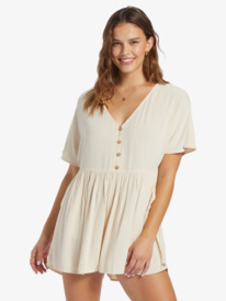 roxy, Endless Journey Easy Fit Romper, TAPIOCA (teh0) Endless Journey - Easy Fit Playsuit for Women ARJWD03517