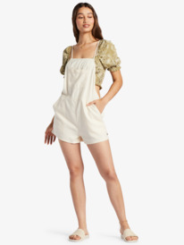 6 Fresh - Playsuit for Women Beige ARJWD03526 Roxy