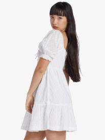6 Chloe Kim Venice Daydream Mini Dress White ARJWD03536 Roxy
