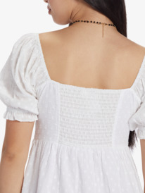 8 Chloe Kim Venice Daydream Mini Dress White ARJWD03536 Roxy