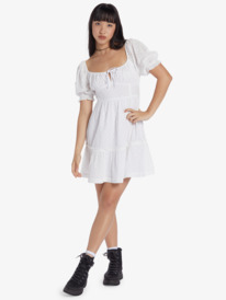 9 Chloe Kim Venice Daydream Mini Dress White ARJWD03536 Roxy