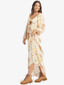 7 On Holiday Maxi Dress Green ARJWD03539 Roxy