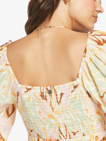 9 On Holiday Maxi Dress Green ARJWD03539 Roxy