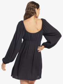 Sweetest Shores - Long Puff Sleeve Mini Dress for Women  ARJWD03544