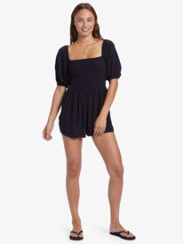 5 Barefoot Babe Romper Black ARJWD03549 Roxy