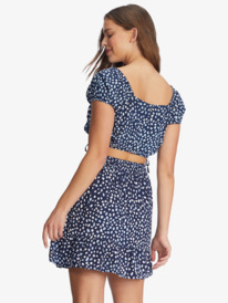 roxy, Girls Night Out Skirt, MOOD INDIGO WILD DOTS (bsp8) Girls Night Out - Skirt for Young Women ARJWK03058