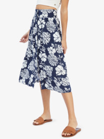 3 Never Been Better Midi Skirt Blue ARJWK03060 Roxy