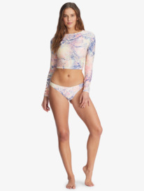 1 ROXY Active - Camisola protetora de manga comprida estilo cropped para Mulher  ARJWR03170 Roxy