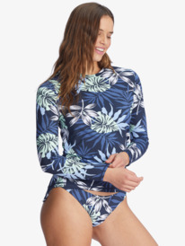 3 Sea Skippin Long Sleeve UPF 50 Rashguard  ARJWR03186 Roxy