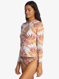 1 Sea Skippin Long Sleeve UPF 50 Rashguard  ARJWR03196 Roxy