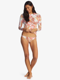 3 Sea Skippin Long Sleeve UPF 50 Rashguard  ARJWR03196 Roxy