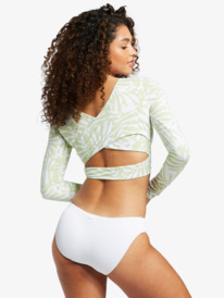 roxy, Waves For Days Long Sleeve UPF 50 Rashguard, SEACREST HOT TROPICS (gcy9) Waves For Days - Long Sleeve UPF 50 Rash Vest for Women ARJWR03203