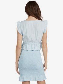 Sweetest Love - Tie Front Crop Top for Women  ARJWT03273