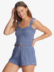 3 Beyond Me Strappy Top Blue ARJWT03282 Roxy