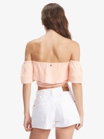 Seaside Heaven - Off The Shoulder Crop Top for Women  ARJWT03284