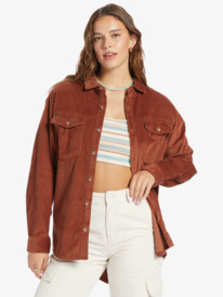 Let It Go Cord - Long Sleeve Shirt for Women  ARJWT03295