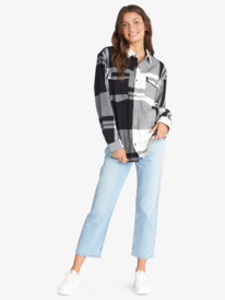 8 Let It Go Long Sleeve Shirt Black ARJWT03296 Roxy