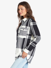 10 Let It Go Long Sleeve Shirt Black ARJWT03296 Roxy