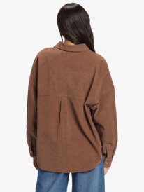 Kick Back Washed - Corduroy Long Sleeve Shirt for Women  ARJWT03322