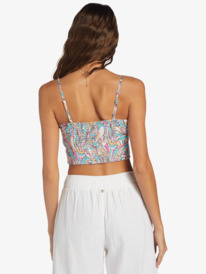 roxy, Iconic Place Strappy Crop Top, SWIRLY DAZE (mdr6) ICONIC PLACE 2 ARJWT03326