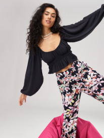 1 Cool Winds - Cropped Top for Women Noir ARJWT03332 Roxy