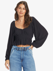 6 Cool Winds - Cropped Top for Women Noir ARJWT03332 Roxy