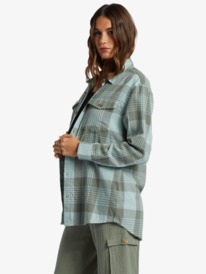 1 LET IT GO FLANNEL Bleu ARJWT03336 Roxy