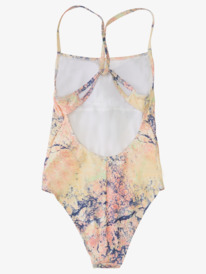 roxy, Roxy Active 2022 - One-Piece Swimsuit for Young Women, BRIGHT WHITE CONCRETE JUNGLE (xwmg) Roxy Active 2022 - One-Piece Swimsuit for Young Women ARJX103110
