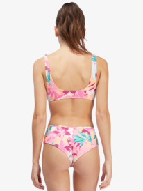 5 Roxy Active 2022 - Top de bikini bralette atlético para Mujer Naranja ARJX303539 Roxy