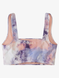 1 Roxy Active Tankini Sports Bra Bikini Top Pink ARJX303540 Roxy
