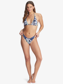 1 Printed Beach Classics Elongated Triangle Bikini Top  ARJX303572 Roxy
