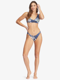 1 Printed Beach Classics Bralette Bikini Top Blue ARJX303573 Roxy