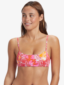 roxy, Sea Spray - Bralette Bikini Top for Women, HILO HIBISCUS - SMALL (rzn6) Sea Spray - Bralette Bikini Top for Women ARJX303603