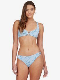 0 Sea & Waves Reversible Bikini Bottoms Blue ARJX403462 Roxy