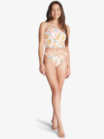 8 On Repeat Smocked Bikini Bottoms  ARJX403489 Roxy