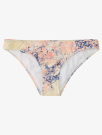 roxy, Roxy Active Regular Coverage Bikini Bottoms, BRIGHT WHITE CONCRETE JUNGLE (xwmg) Roxy Active - Regular Coverage Bikini Bottoms for Young Women ARJX403497