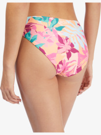 2 Roxy Active Full Bikini Bottoms Orange ARJX403498 Roxy